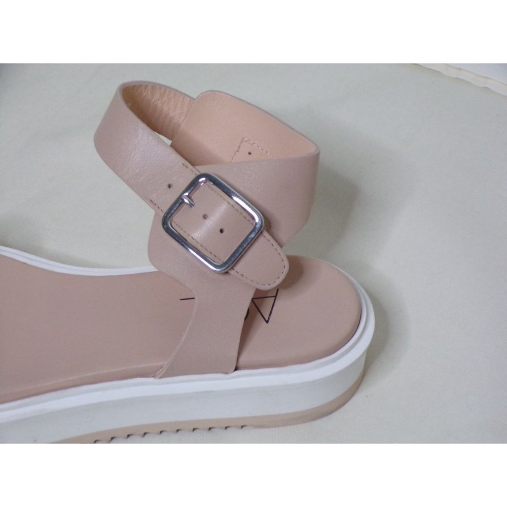 🆕 AGL Attilio Giusti Leombruni Mirea Braided Platform Sandal Leather 8 - Picture 5 of 10